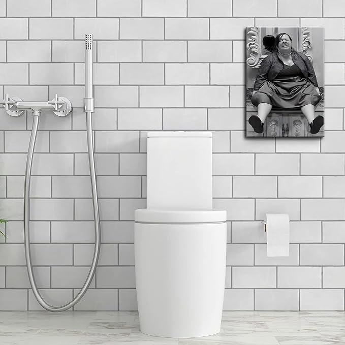 Funny Bathroom Wall Art Set of 2 - Image 4