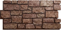 EverStone Cobblestone Faux Stone Panel, Texas Color by EkenaMillwork