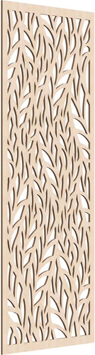 Ortonville Decorative Pierced Fretwork Wood Wall Panels, 31 3/8"W x 79 3/8"H x by EkenaMillwork