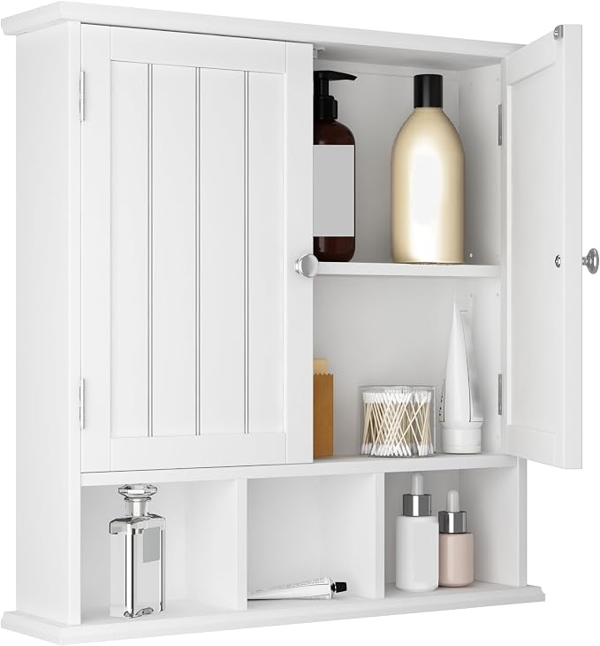 ChooChoo Bathroom Cabinet Wall Mounted 2-Door by ChooChoo