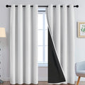 Yakamok 100% Blackout Curtains 84 Inches Long, 2 Thick Layers Heat and Full by Yakamok