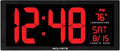 AcuRite 14.5" Large Digital LED Oversized Wall Clock by AcuRite