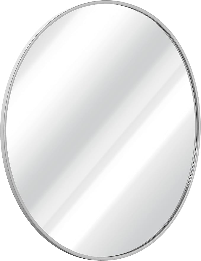 HBCY Creations Medium Round Mirror, Living Room and More, Modern Minimalist - Image 8