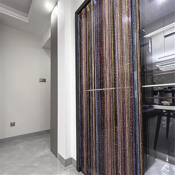ave split Decorative Door String Curtain Wall Panel Fringe Window Room Divider - Image 4