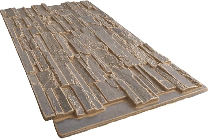 EverStone Cascade Faux Stone Panel, 48 5/8"W x 24 3/4"H x 1 1/4"D, Cannondale - Image 6