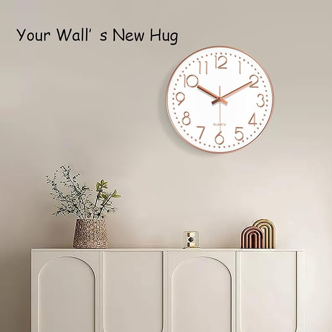 Modern Silent Wall Clock - Image 2