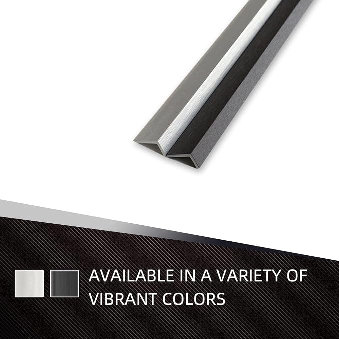 OUZUGIE 8-Pack 57 Inches, WPC Slat Wall Panel Trim, Corner Guard - Image 6