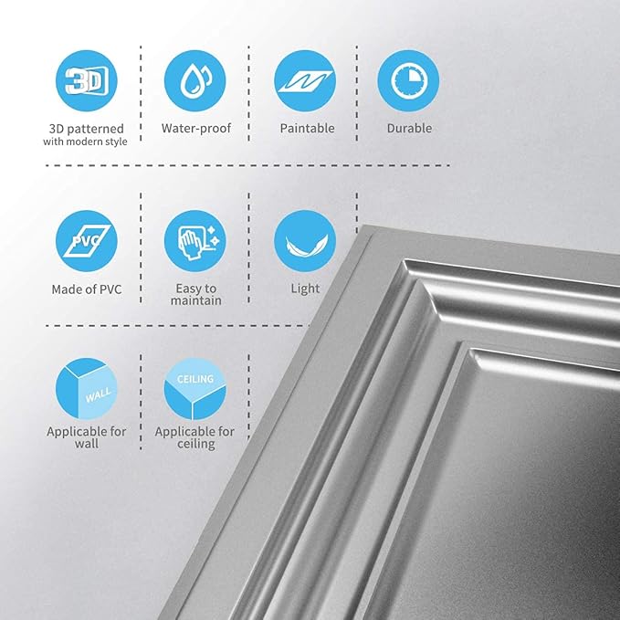 Art3d PVC Ceiling Tiles - Image 7