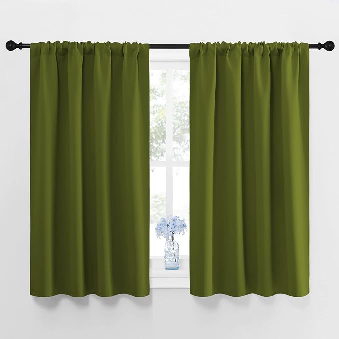 NICETOWN Window Curtains Blackout Drapes, Thermal Insulated Solid Rod Pocket by NICETOWN