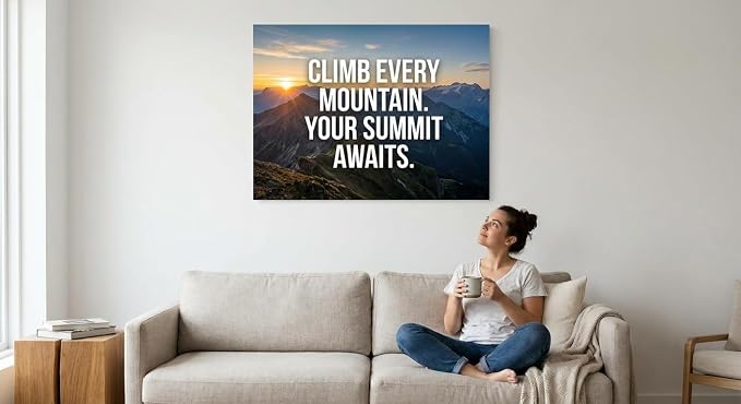 Oversized 17x24 Motivational Posters Set of 6 - Image 2