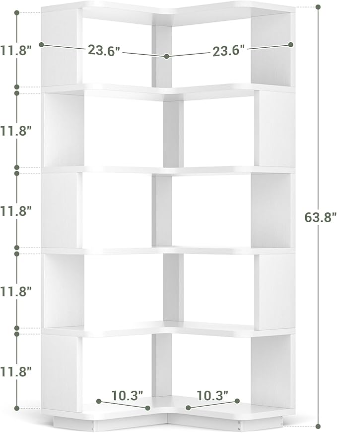 Armocity Corner Book Shelf - Image 3