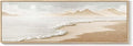 Framed Boho Coastal Beach Wall Art by Cuspin