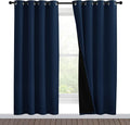 NICETOWN Full Shade Curtain Panels, Pair of Energy Smart & Noise Blocking Out by NICETOWN