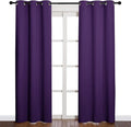 NICETOWN Triple Weave Home Decoration Thermal Insulated Solid Ring Top Blackout by NICETOWN