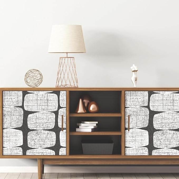 RoomMates RMK12348PL Mid-Century Beads Peel and Stick Wallpaper - Image 5