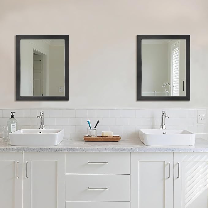 Ruomeng Rectangular Wall Mirror 16" x 20" - Image 5