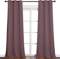 NICETOWN Patio Glass Door Blackout Curtains by NICETOWN