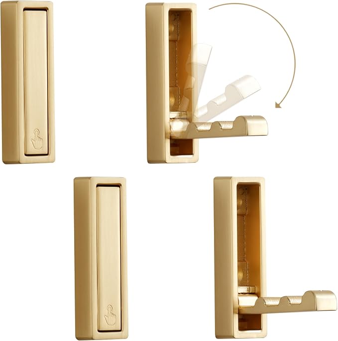 Folding Coat Hooks - Image 2