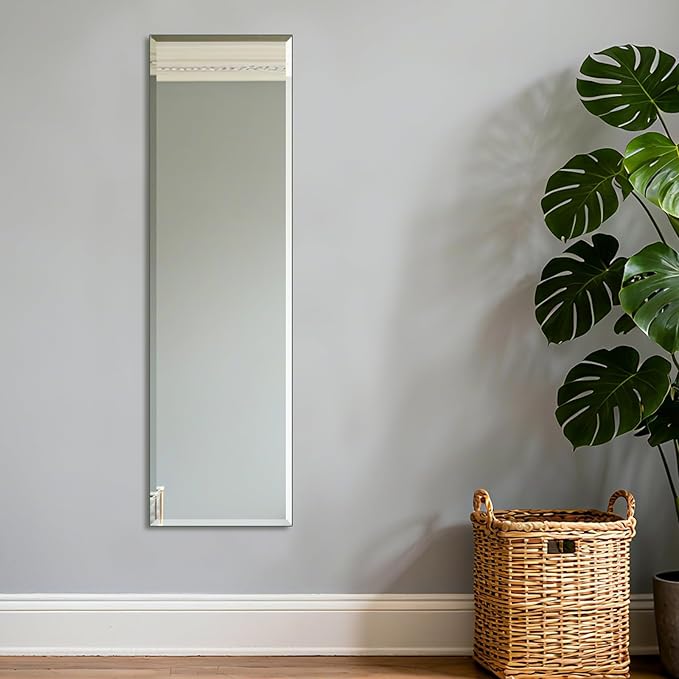 Ruomeng Frameless Full Length Mirror - Image 5