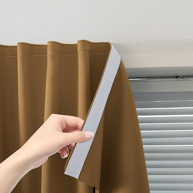 Instant Blackout Window Curtain by Sovtfides