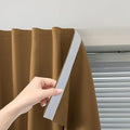 Self Adhesive Curtains, Stick Curtain Blackout Shades Window Cover Curtains by Sovtfides