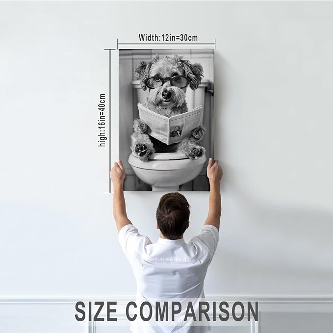 DIHSIEG Canvas Wall Art Poster Unframed Can Hang on Wall Healing Your Heart - Image 2