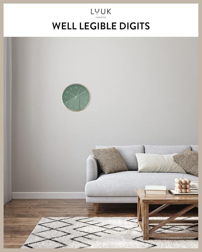 LUUK LIFESTYLE Silent wall Clock - Image 5
