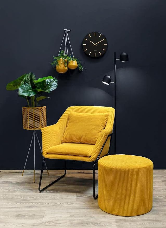 Safiyya 393"x17.7" Dark Blue Peel and Stick Wallpaper Contact Paper Solid Color - Image 4