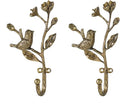 SOFFEE DESIGN 2pcs Metal Dark Gold Coat Hooks by SOFFEEDESIGN