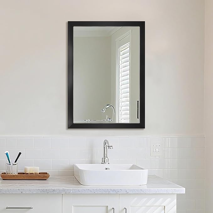 Ruomeng Rectangular Wall Mirror 20" x 28" by Ruomeng