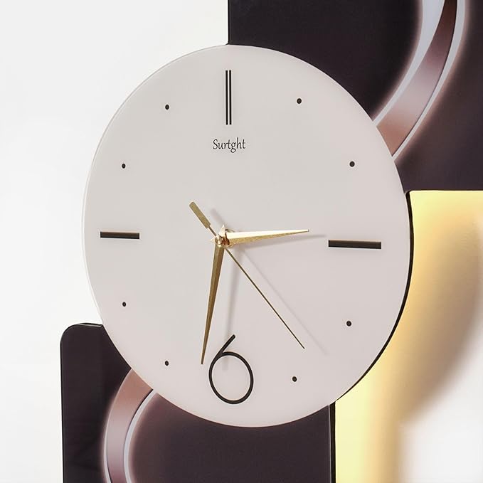 homary 39.4" Silent LED Wall Clock - Image 5