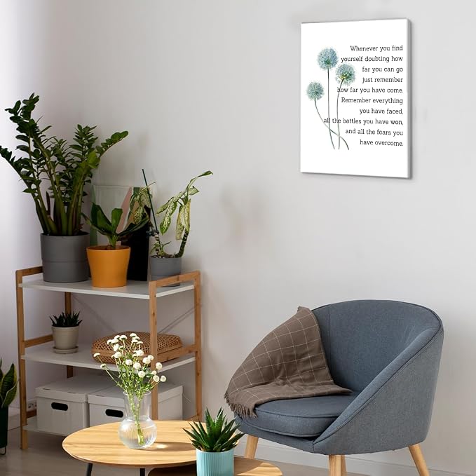 Motivational Quotes Wall Art Decor, Inspirational Graduation Decor Gift - Image 5