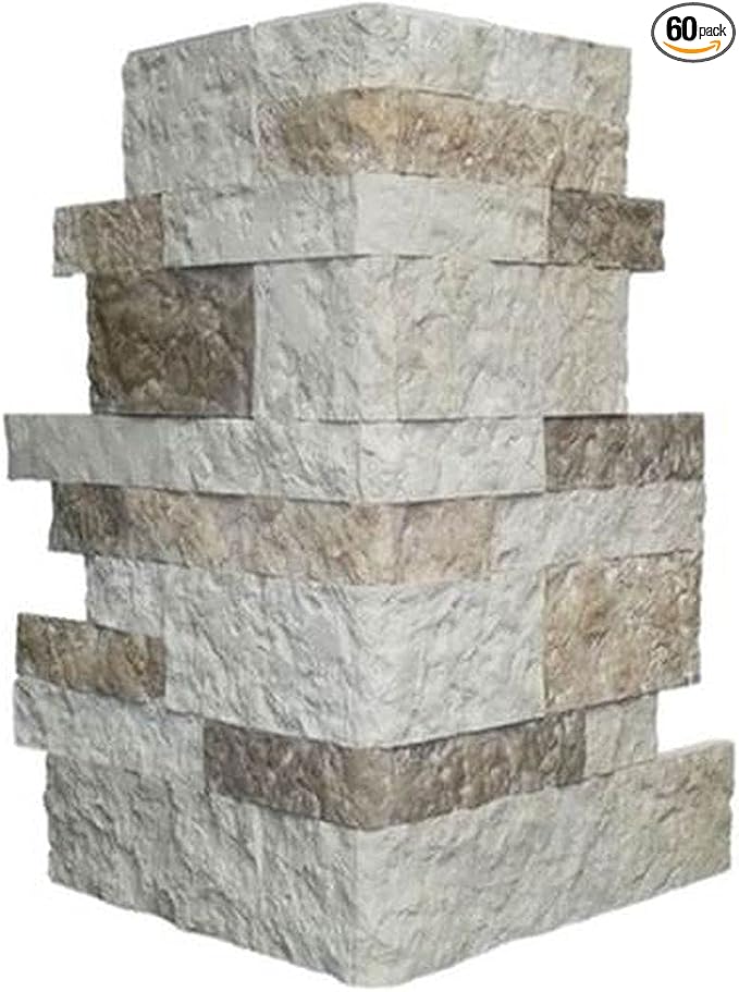AirStone Corner/Finished End Stones: Autumn Mountain Color Blend, Manufactured by AirStone