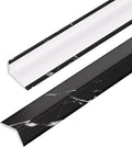 OUZUGIE 8-Pack 57 Inches, WPC Slat Wall Panel Trim, Corner Guard by OUZUGIE