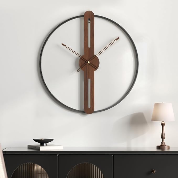 Cuspin 16 Inch Wall Clock, Modern Silent Non Ticking Battery Operated Wall - Image 7