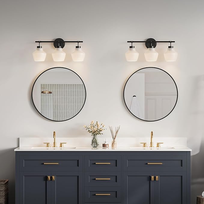 USHOWER 2- Pack Bathroom Mirrors - Image 6
