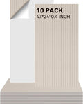 10Pack Large Acoustic Panels, Self-Adhesive Sound Dampening Wall Panels by Lakexus