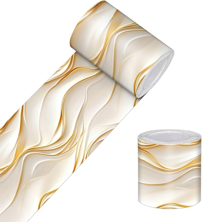HOMETITUTE Wallpaper Border Peel and Stick Decorative Wall Trim Self Adhesive by HOMETITUTE