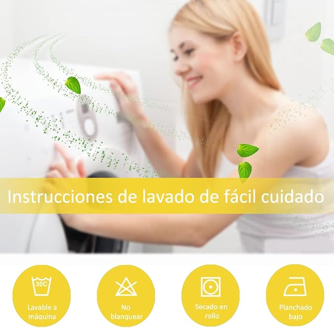 NICETOWN Full Shade Curtain Panels 72 inches Long, Pair of Energy Smart & Noise - Image 8