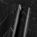 Abyssaly Black Marble Contact Paper Peel and Stick Countertops Waterproof Matte by Abyssaly