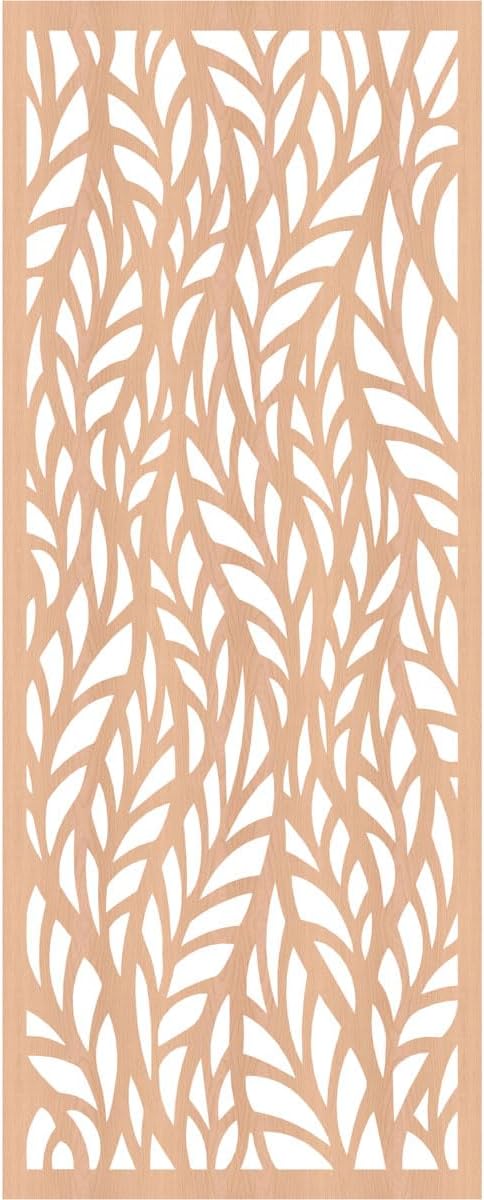 Ortonville Decorative Pierced Fretwork Wood Wall Panels, 13 3/8"W x 34 3/8"H x - Image 2