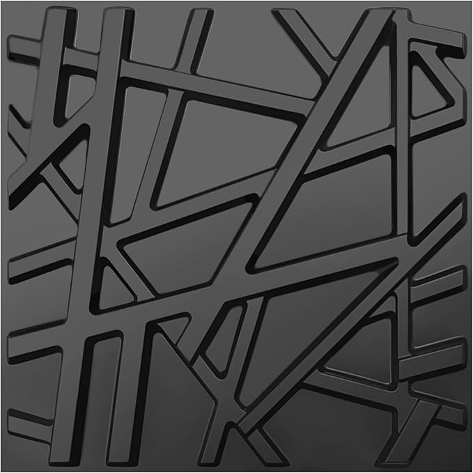LEVOWAY 33 Pack 3D Wall Panels for Interior Wall Decor, Wall Covering Panles by LEVOWAY