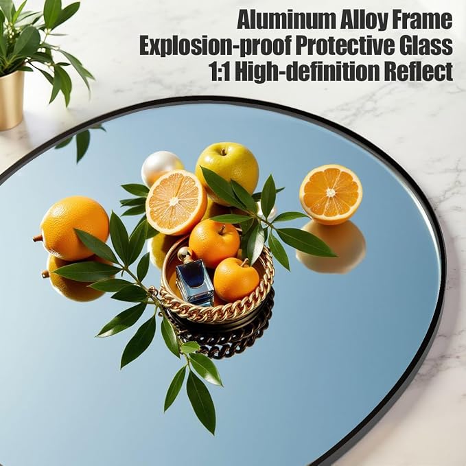 Prywot Arched Full Length Mirror, Modern Full Body Mirrors - Image 4