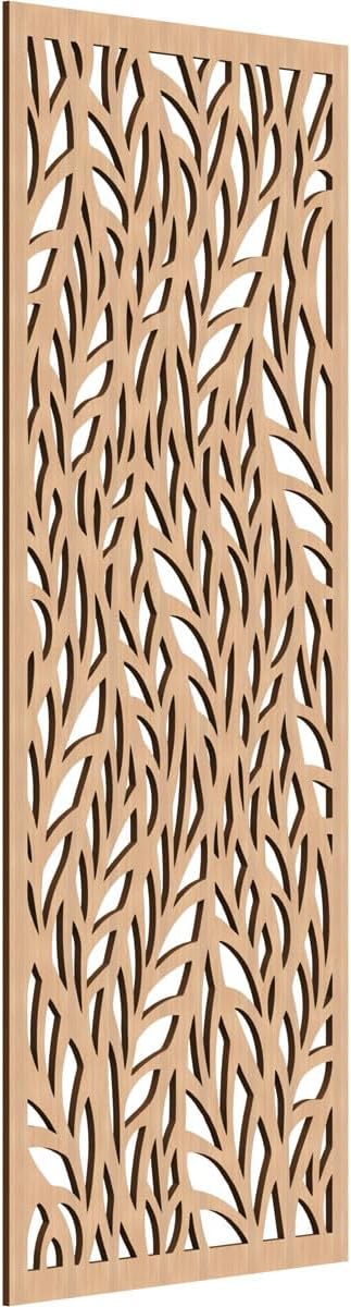 Ortonville Decorative Pierced Fretwork Wood Wall Panels, 27 3/8"W x 69 3/8"H x by EkenaMillwork