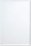 Better Bevel Frameless Rectangle Mirror | 24" x 36" Bathroom Wall Mirror by Better+Bevel