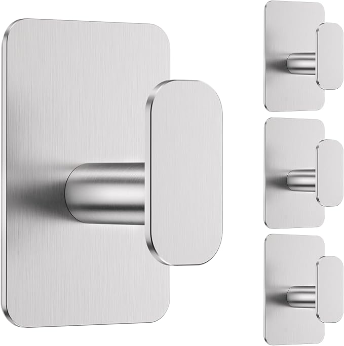Large Heavy Duty Wall Hooks - 26lb Max by Eowihor