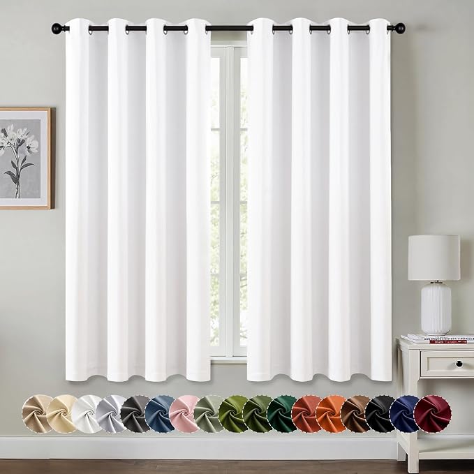 MIULEE Blackout Curtains for Bedroom Living Room 2 Panels, Thermal Insulated by MIULEE