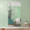 JEOYOO Full Length Wall Mirror Tiles, Frameless Full Body Mirror Tiles by JEOYOO