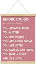 Mental Health Positive Affirmations Inspirational Wall Art Decor, Therapist by Unknown
