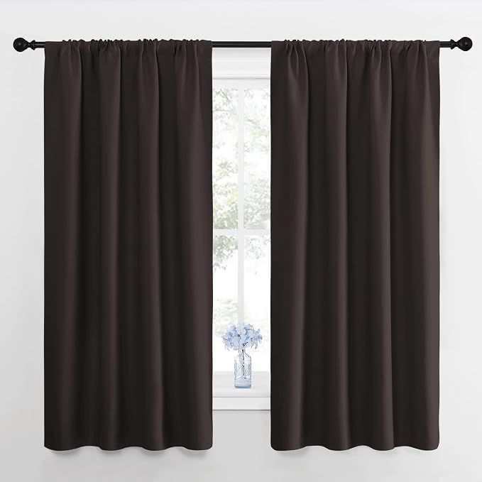 NICETOWN Blackout Curtain Panels 63 inches by NICETOWN